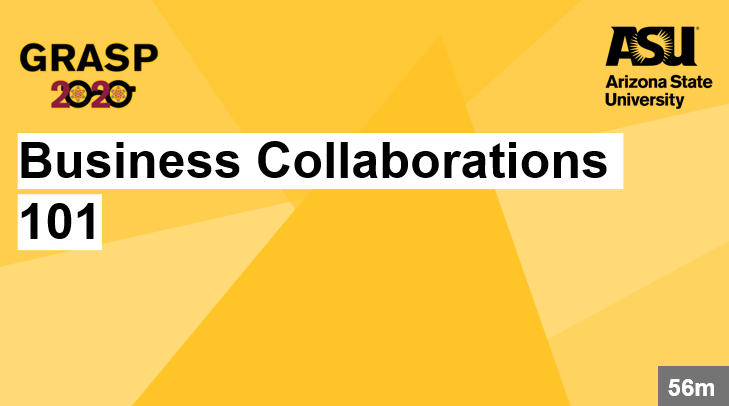GRASP 2020 Business Collaboration 101 click to access resources