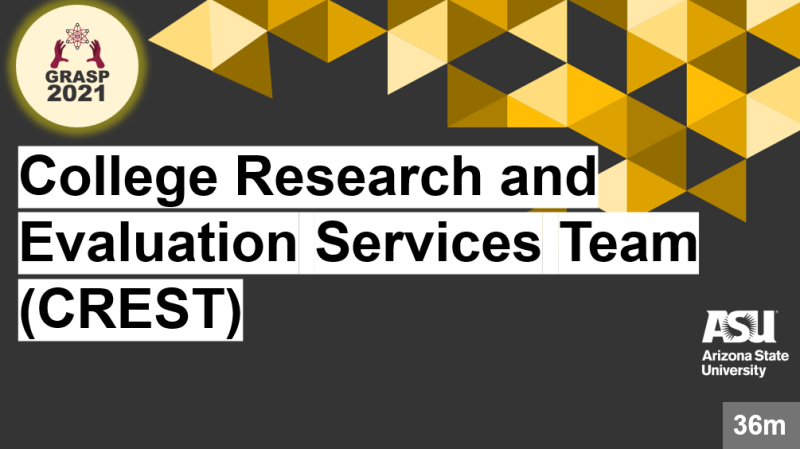 College Research and Evaluation Services Team (CREST) click for resources