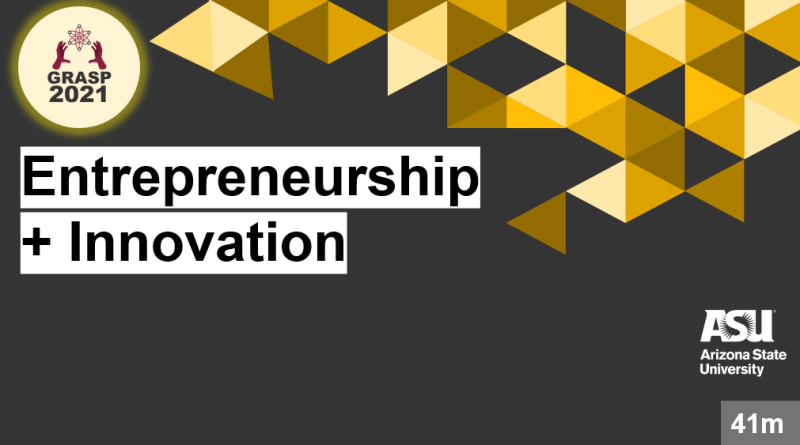 GRASP 2021 Entrepreneurship and innovation click to access resources