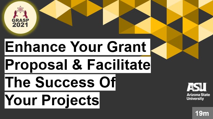 GRASP 2021 Enhance Your Grant Proposal and Facilitate the Success of Your Projects With the Evaluation Services Provided by UOEEE click for resources